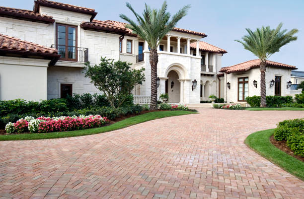 Permeable Paver Driveway in Byron Center, MI